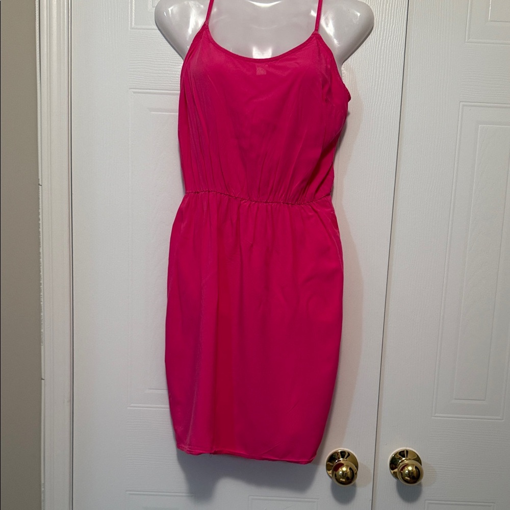 Old Navy Hot Pink Mini Dress